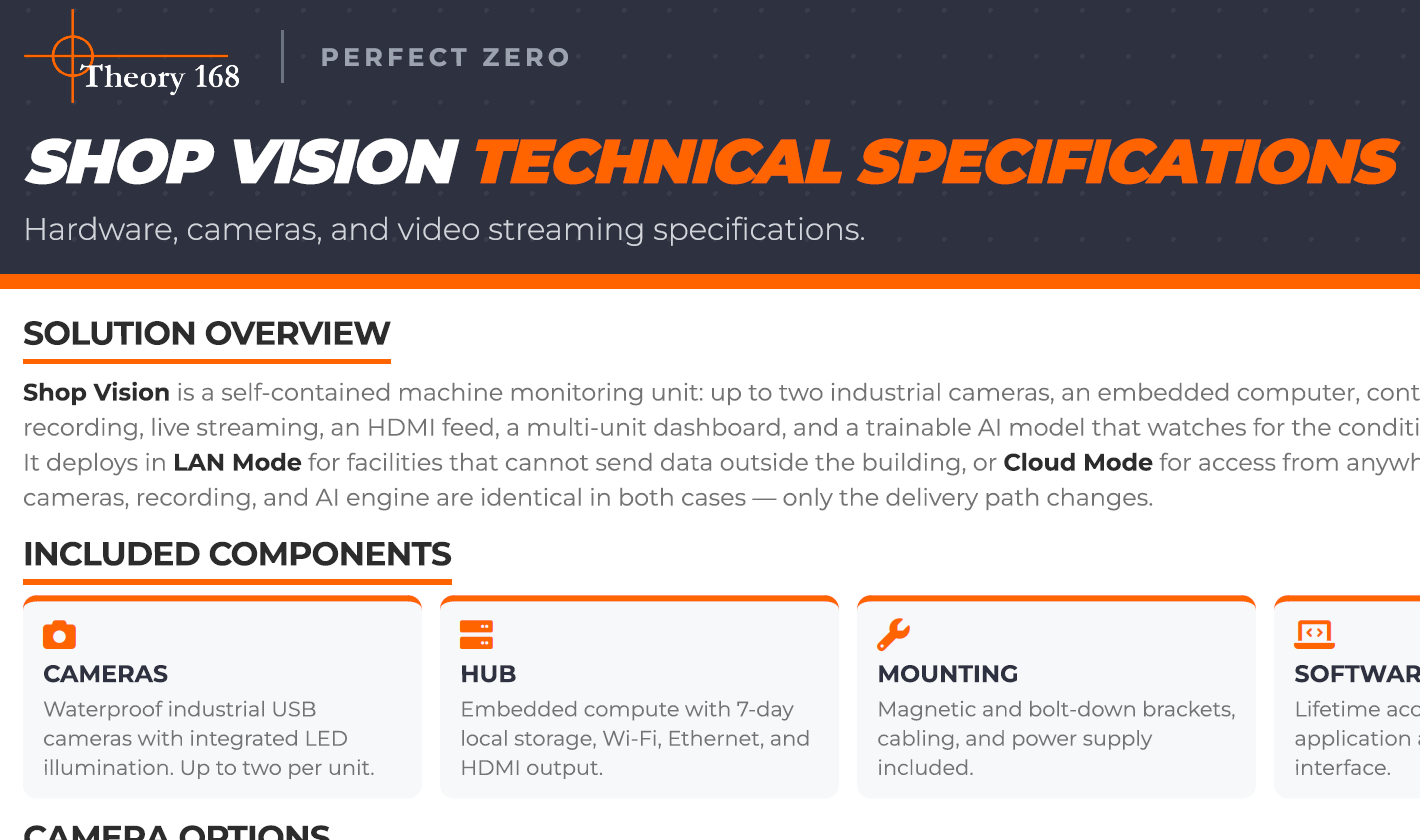 shop vision technical brochure