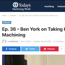 ben york taking the art out of machining podcast